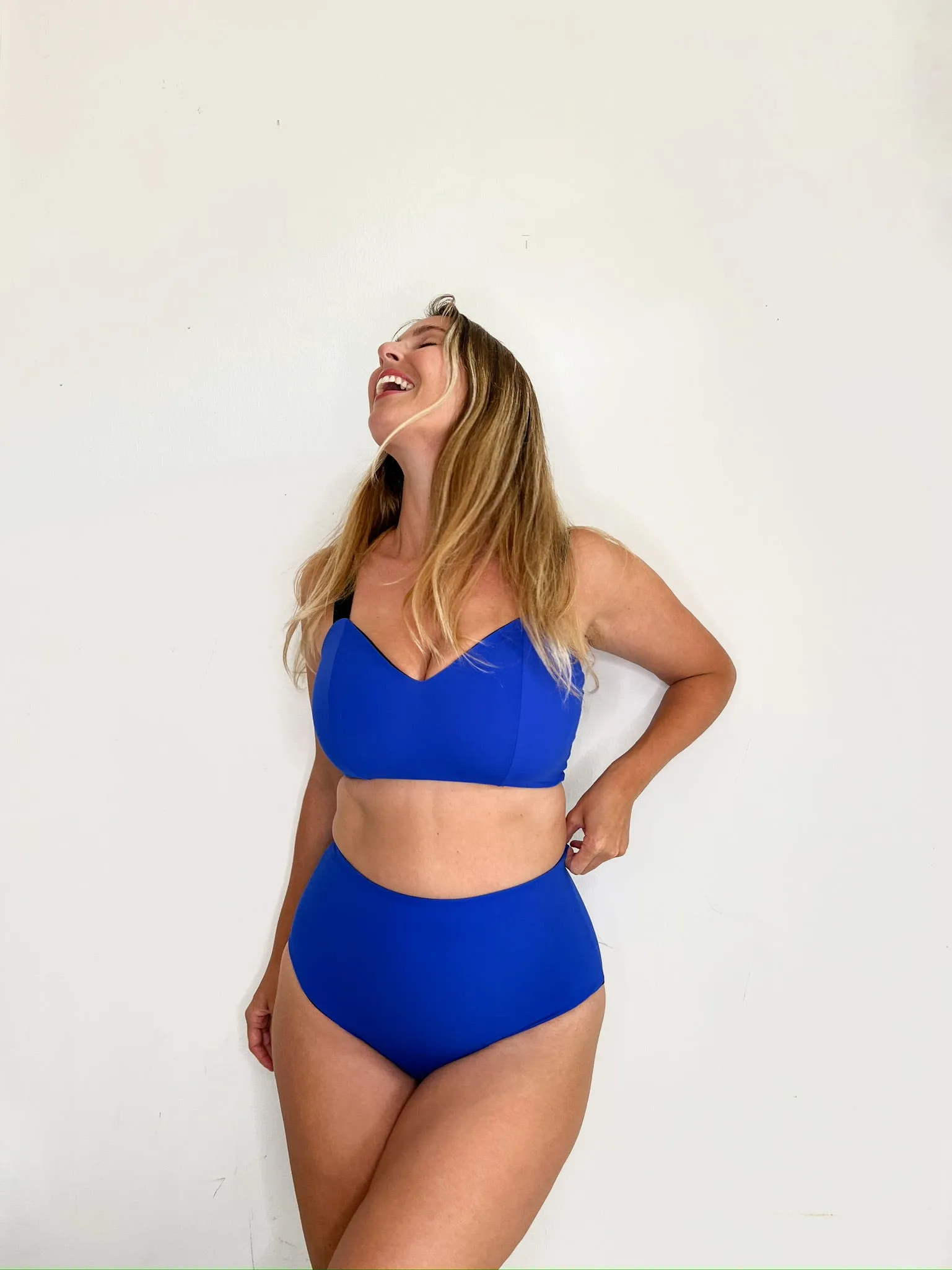 Reggiseno DIANA Sculpt - Nero / Blu Cobalto