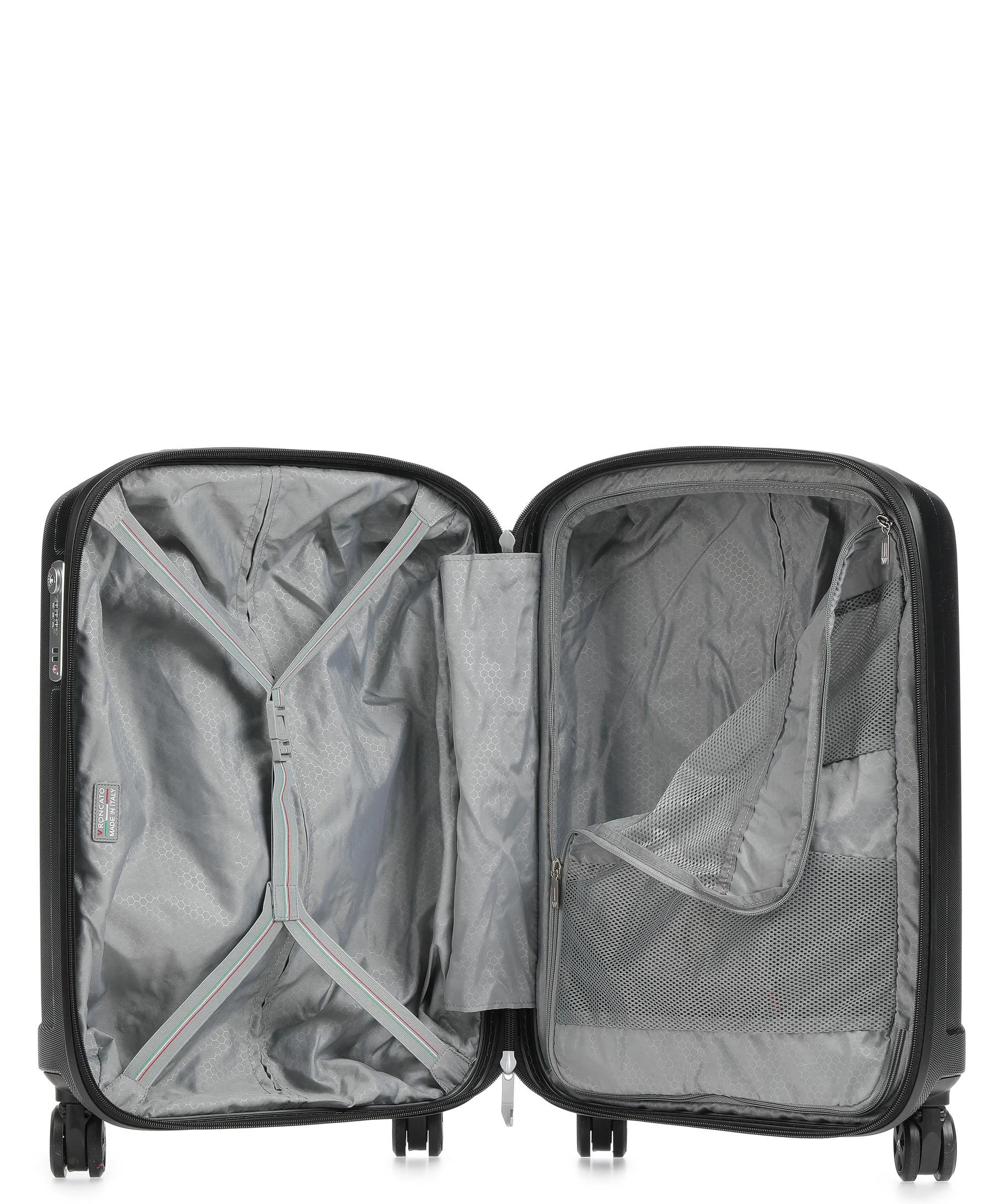  Roncato Unica Valigia trolley (4 ruote) nero 55 cm  