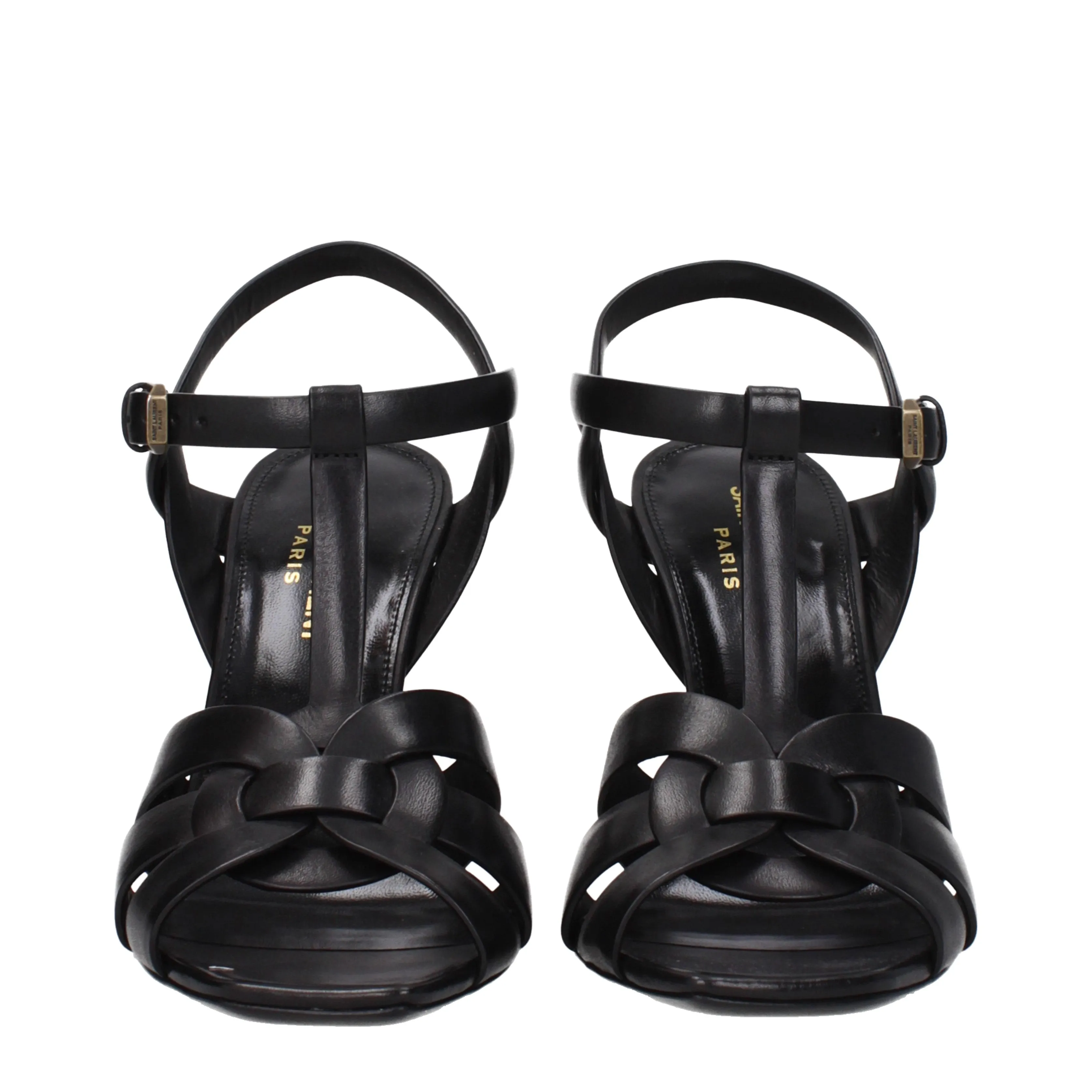 Saint Laurent Sandali Tribute Donna Pelle Nero