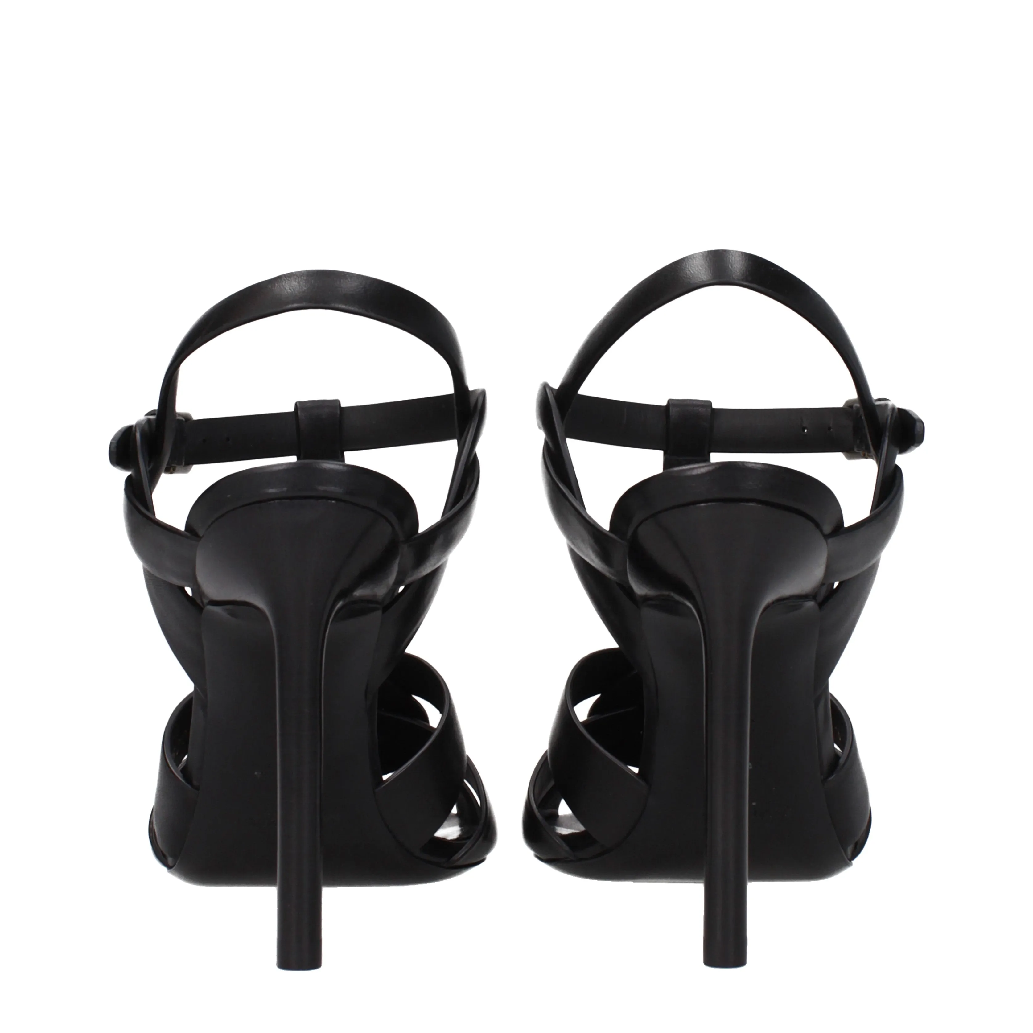 Saint Laurent Sandali Tribute Donna Pelle Nero
