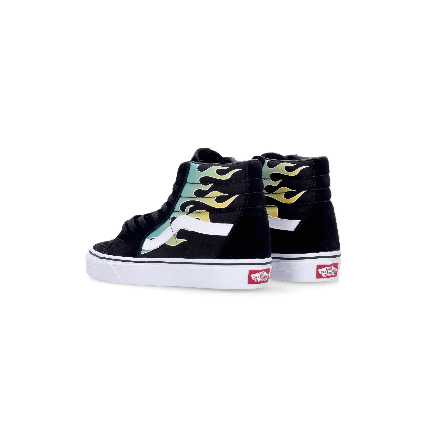 Scarpa Alta Uomo Sk8-hi Glow Flame/black/white
