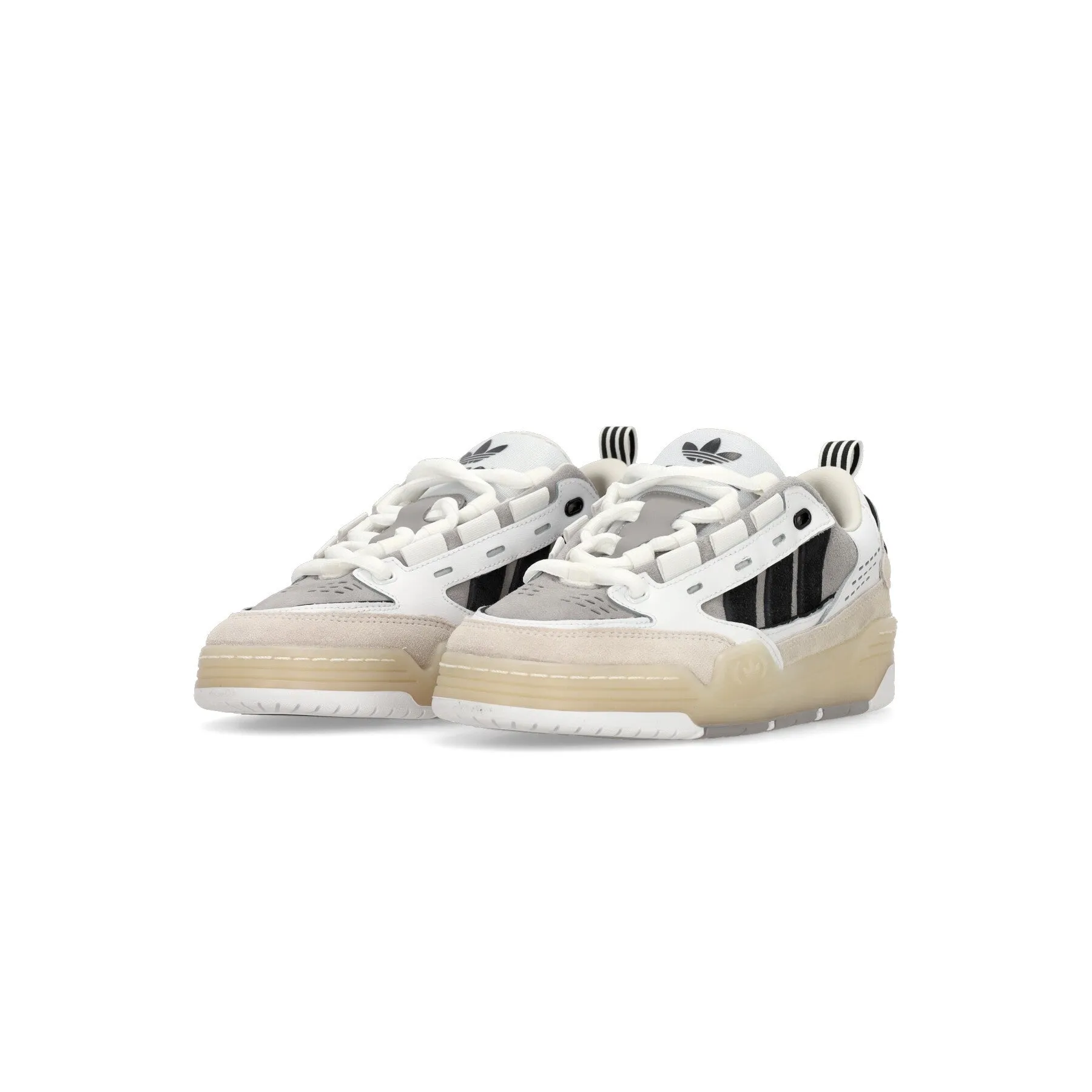 Scarpa Bassa Uomo Adi2000 Cloud White/core Black/cloud White