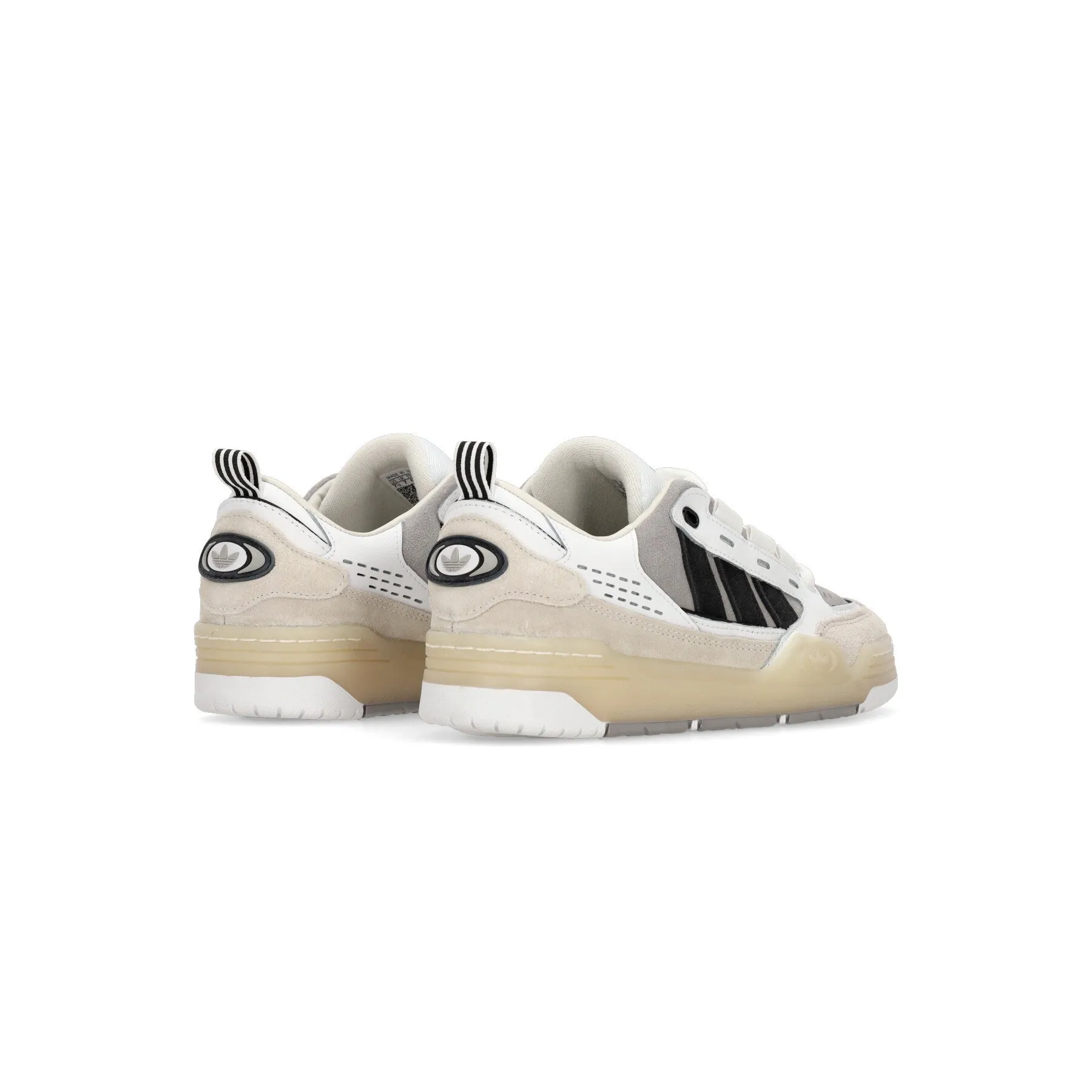 Scarpa Bassa Uomo Adi2000 Cloud White/core Black/cloud White