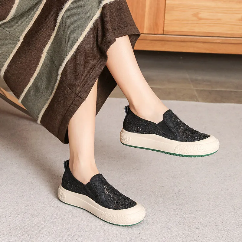 Scarpe basse casual traspiranti estive da donna