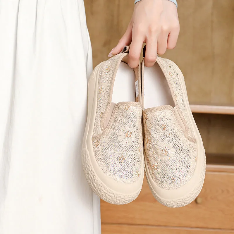 Scarpe basse casual traspiranti estive da donna