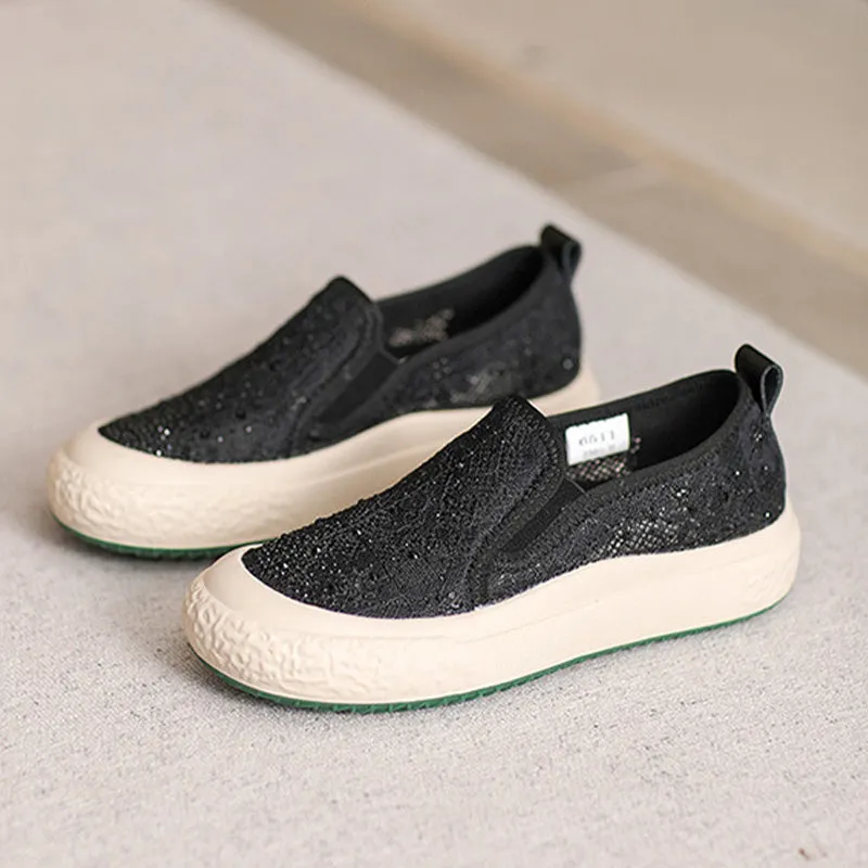 Scarpe basse casual traspiranti estive da donna