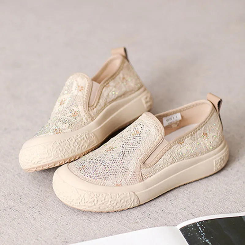 Scarpe basse casual traspiranti estive da donna