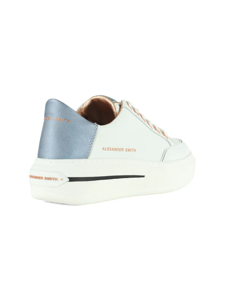 Sneakers LANCASTER con inserti effetto saffiano