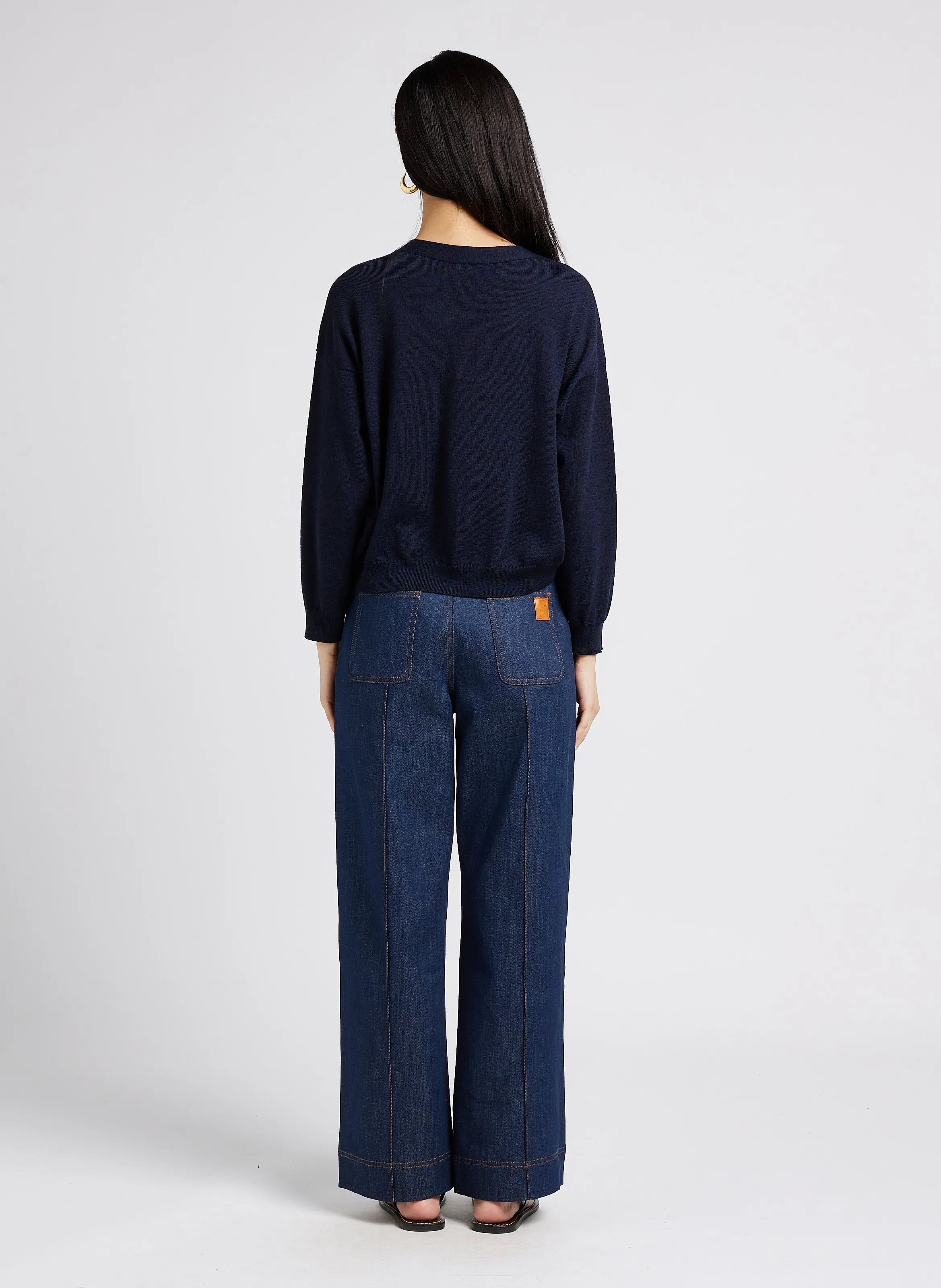  SOEUR   HARRY - Jeans larghi in misto cotone | Blu