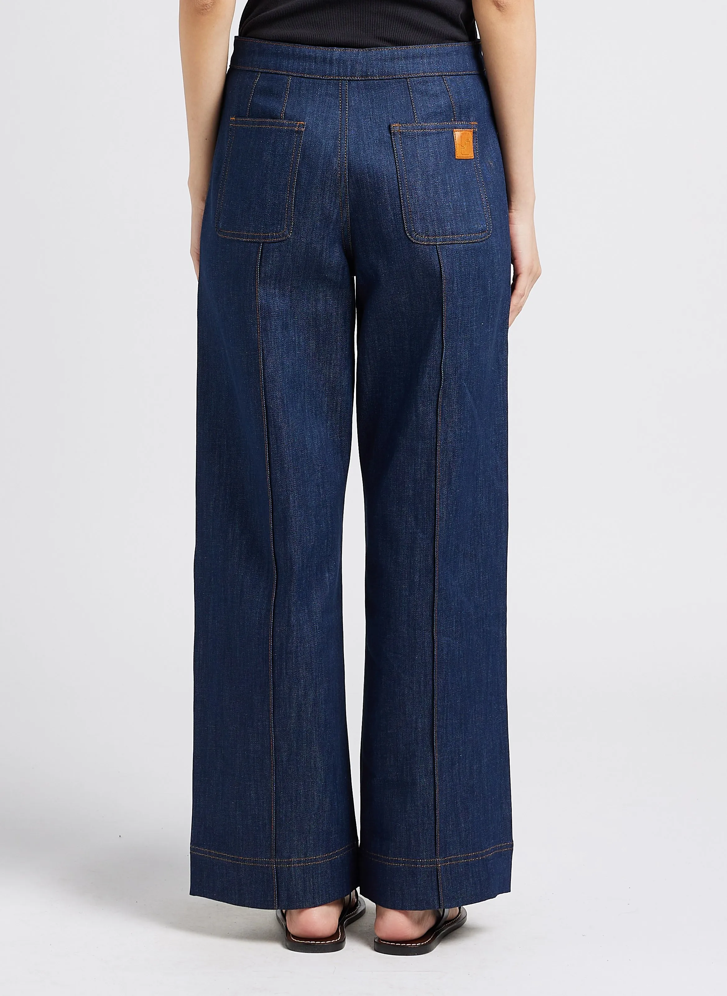  SOEUR   HARRY - Jeans larghi in misto cotone | Blu