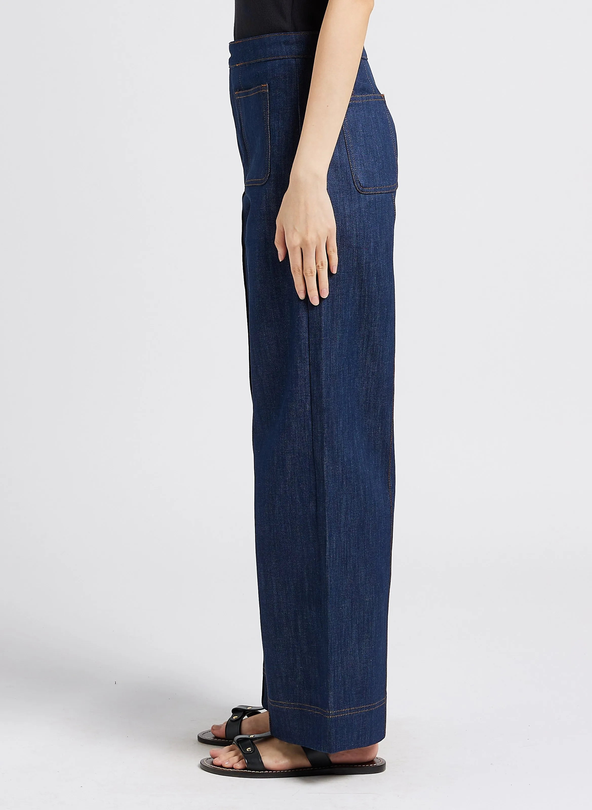  SOEUR   HARRY - Jeans larghi in misto cotone | Blu