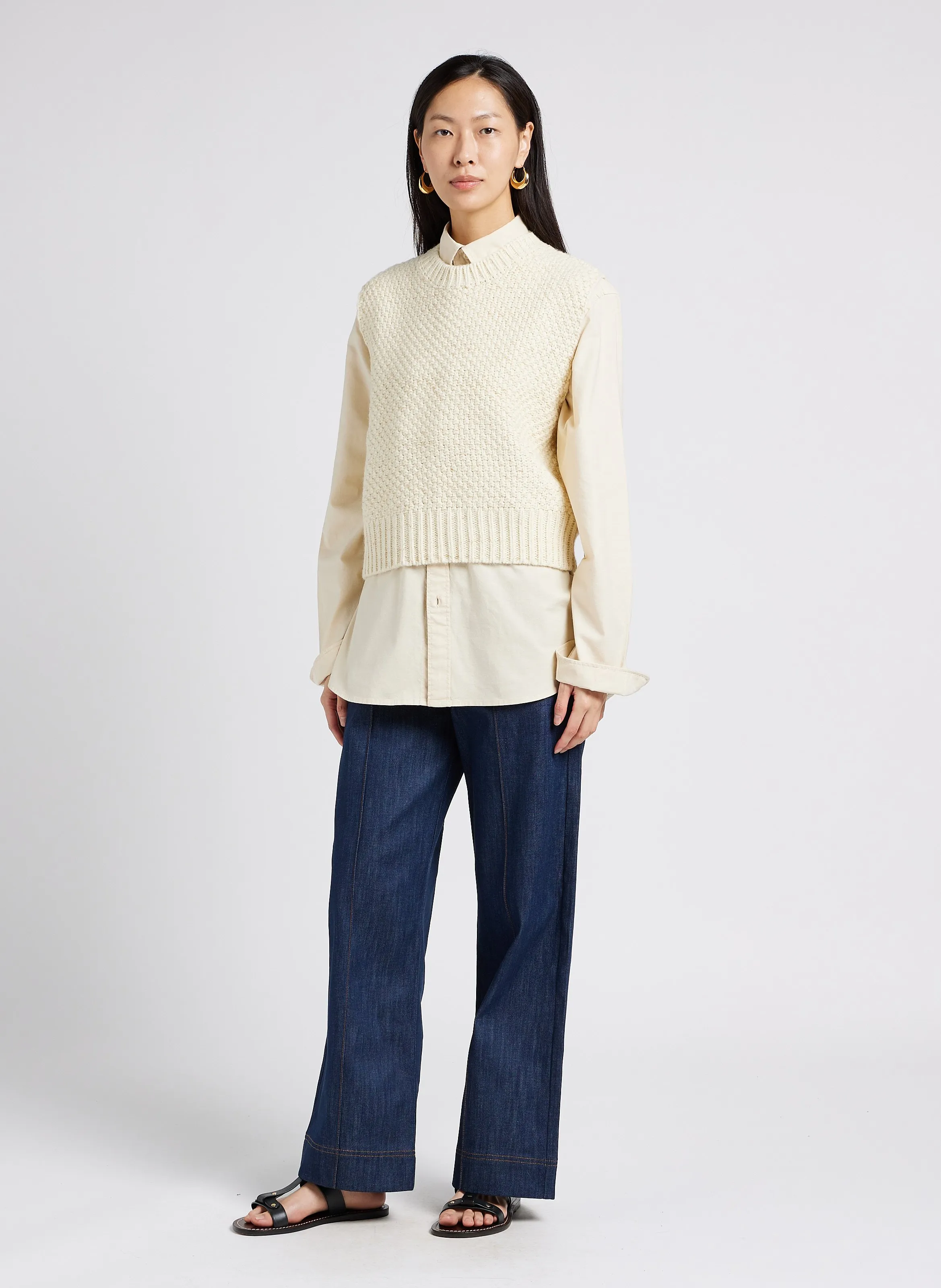  SOEUR   HARRY - Jeans larghi in misto cotone | Blu