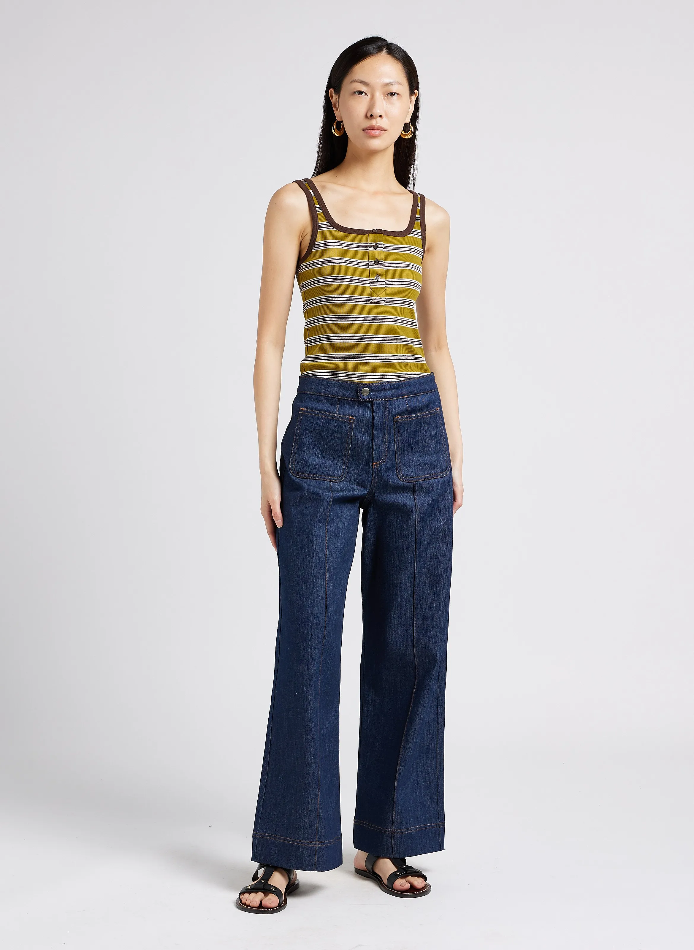  SOEUR   HARRY - Jeans larghi in misto cotone | Blu