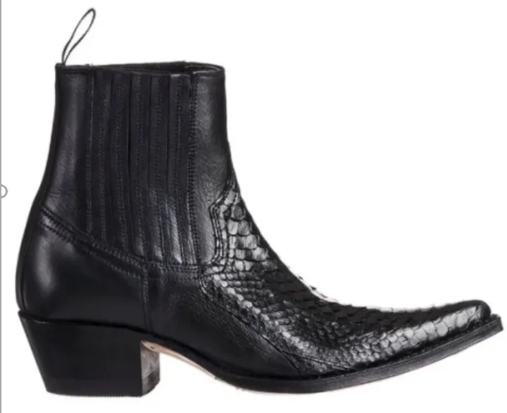Stivale texano basso crocodyle