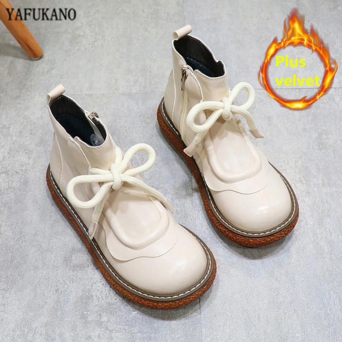 Stivali Mori Girl Stivali retrò Mori Girl Stivali stile donna Scarpe da clown da donna Stivali da donna