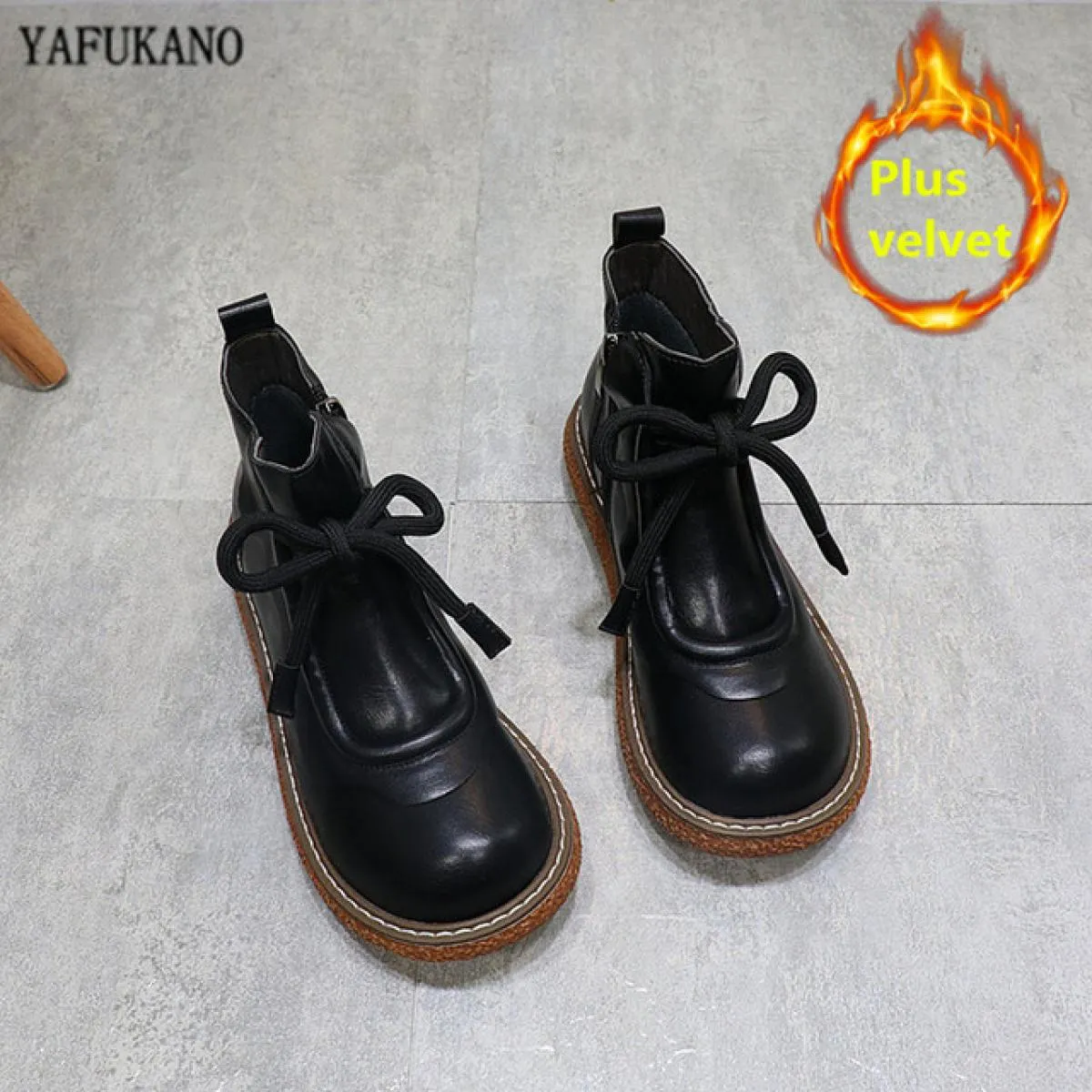 Stivali Mori Girl Stivali retrò Mori Girl Stivali stile donna Scarpe da clown da donna Stivali da donna