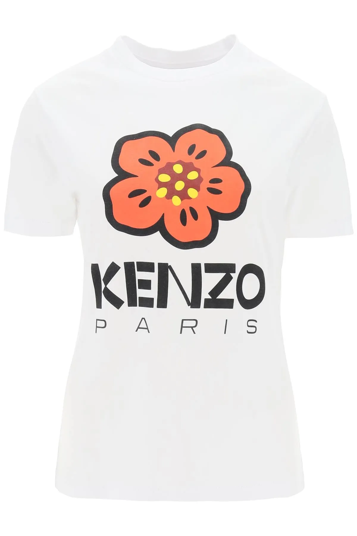T Shirt Con Stampa Boke Flower