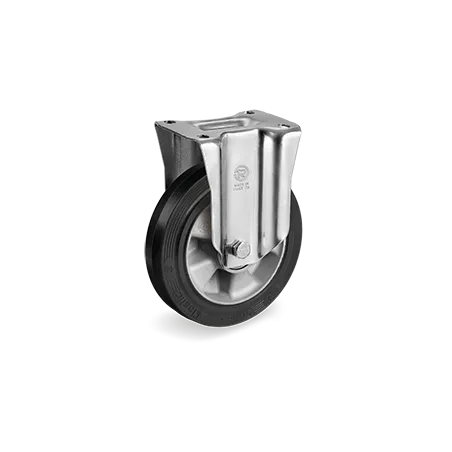 TELLURE Ruota in Gomma Sigma Elastic c/Supporto Fisso NL 180 mm | 726205