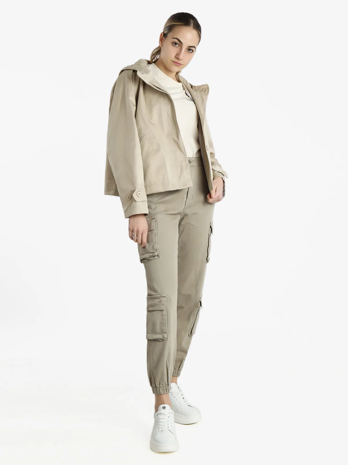 Timeless Coupe-vent femme à capuche