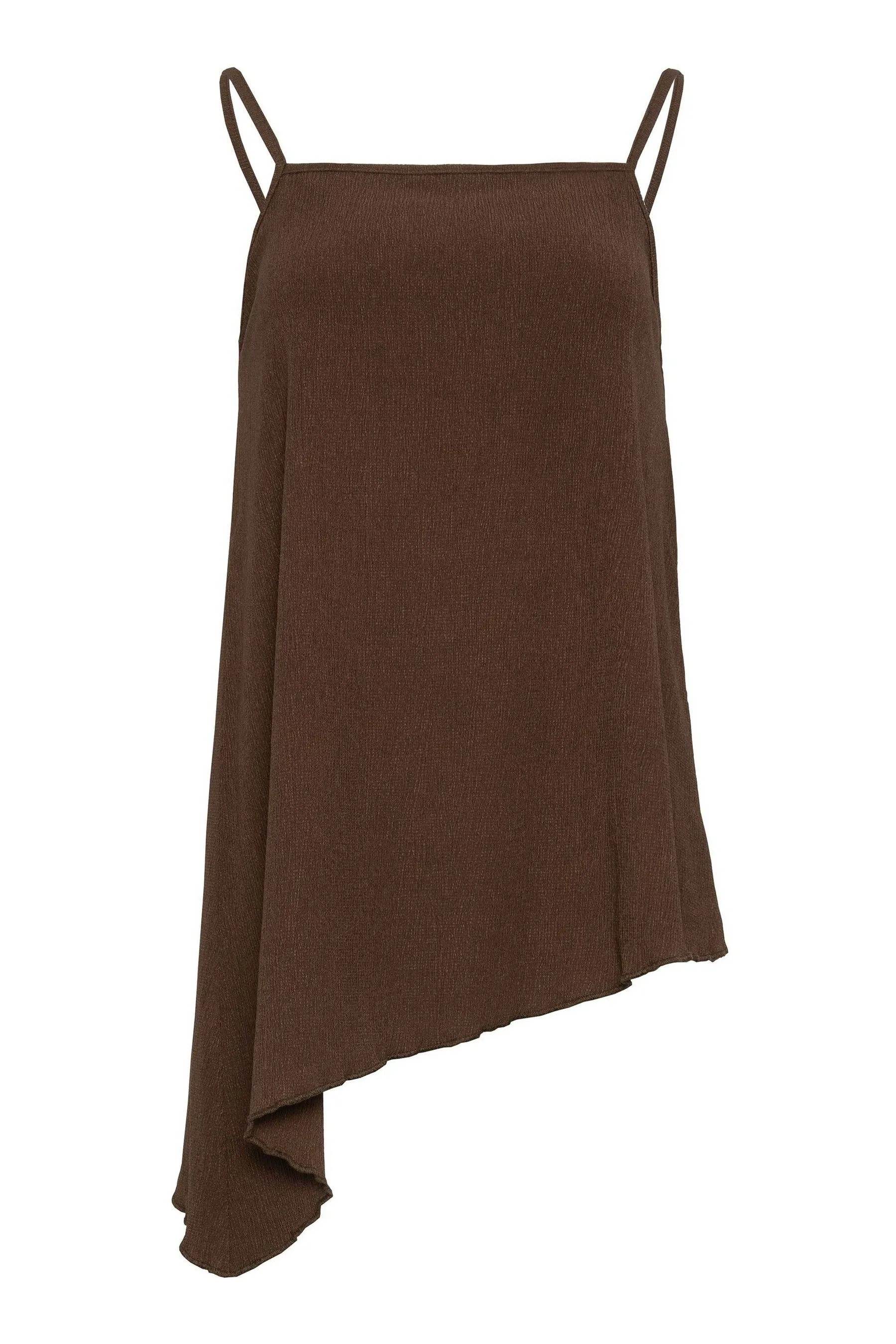 Top asimmetrico Long Tall Sally con spalline    