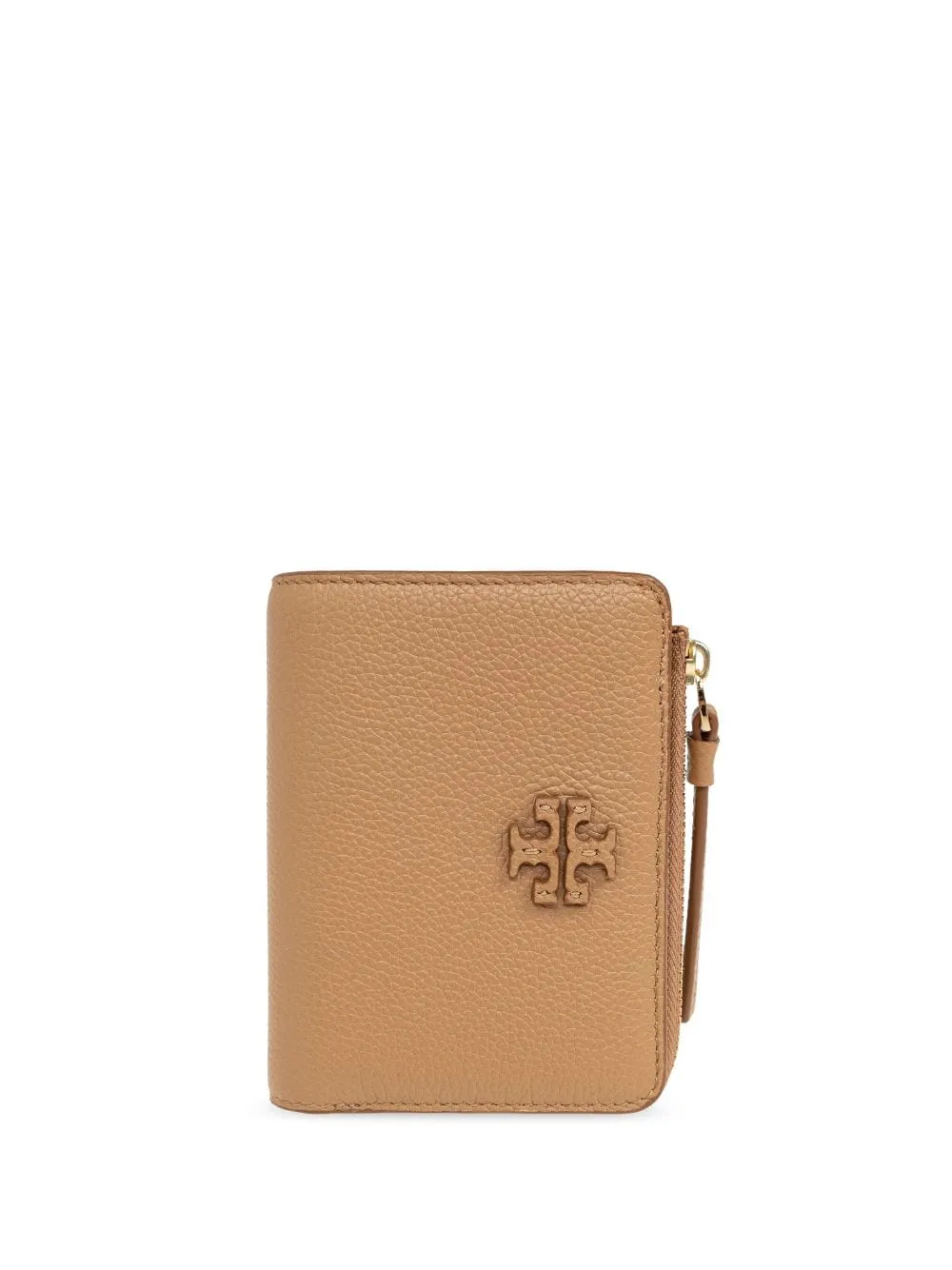 Tory Burch Portafoglio Marrone Donna Logo Applicato