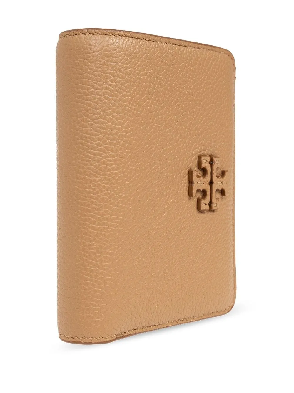 Tory Burch Portafoglio Marrone Donna Logo Applicato