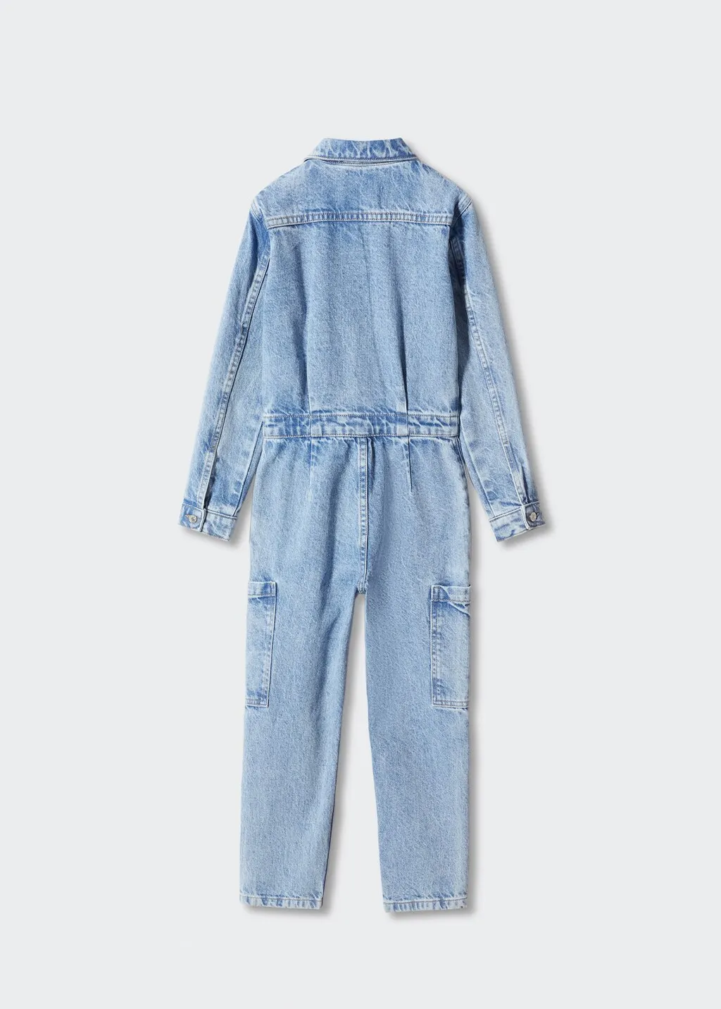 Tuta denim cargo