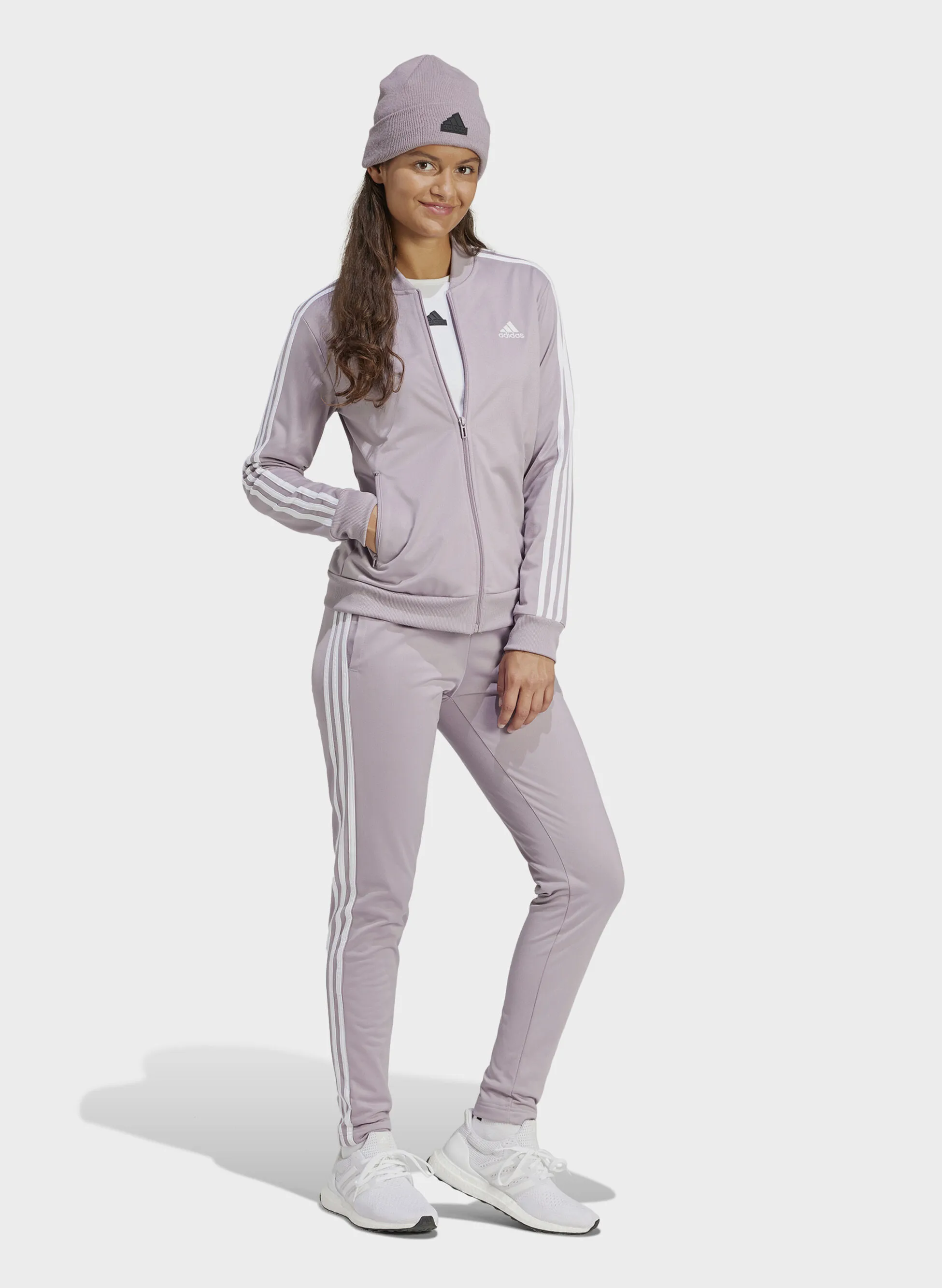 tuta full zip 3 stripes