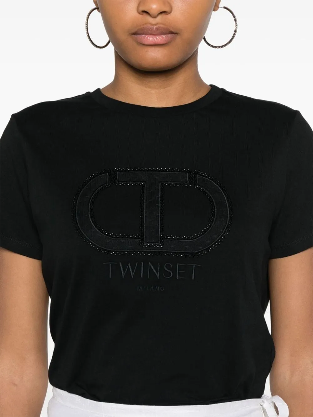 Twinset T-shirt Nero Donna