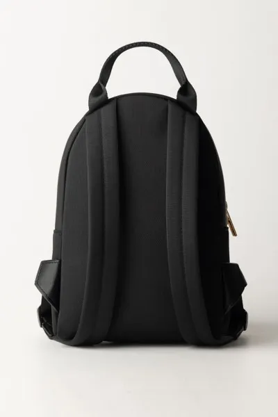 Zainetto in nylon con logo Black