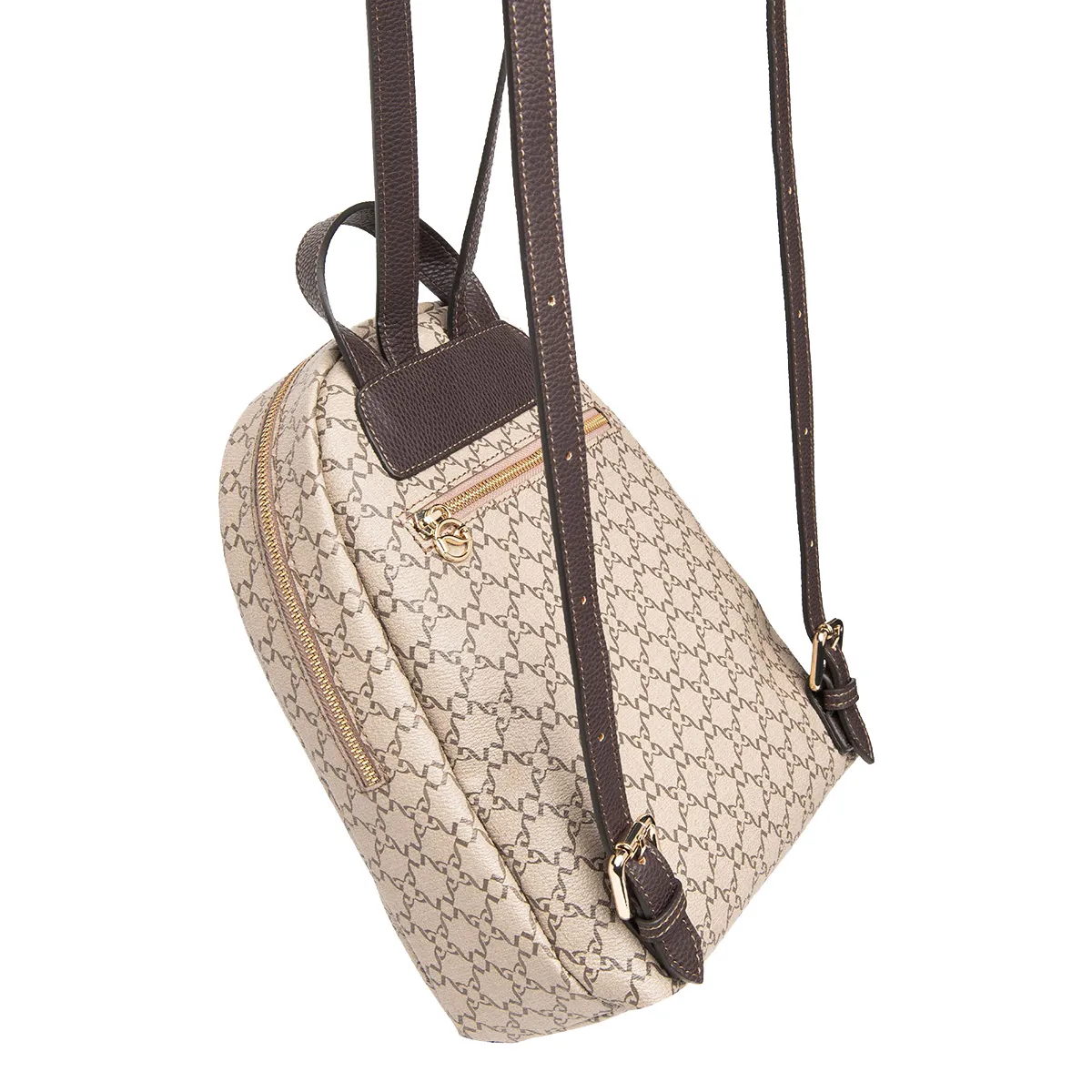   Zaino Donna in ecopelle logata NEROGIARDINI I443841D